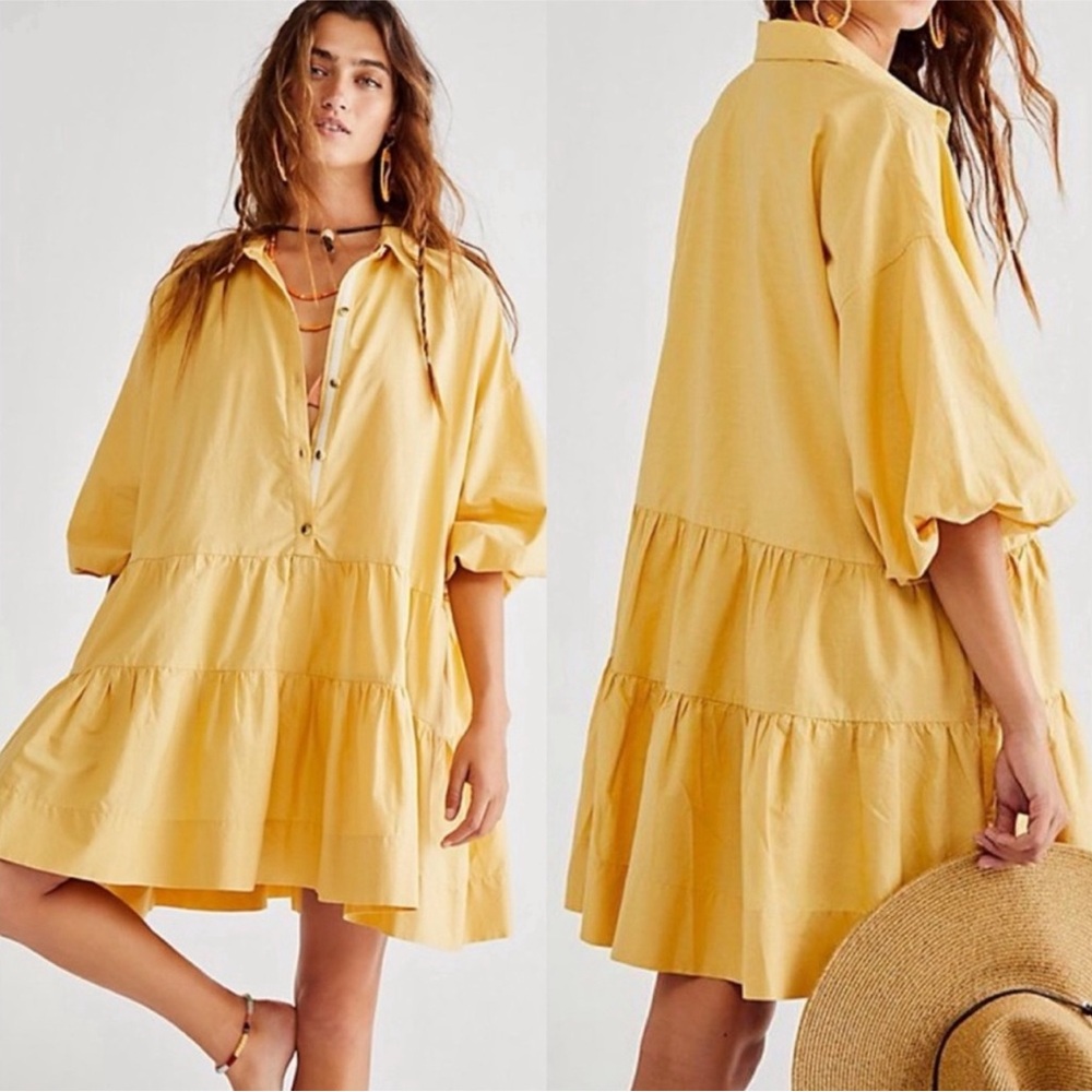 free people misha mini dress Size M Pink